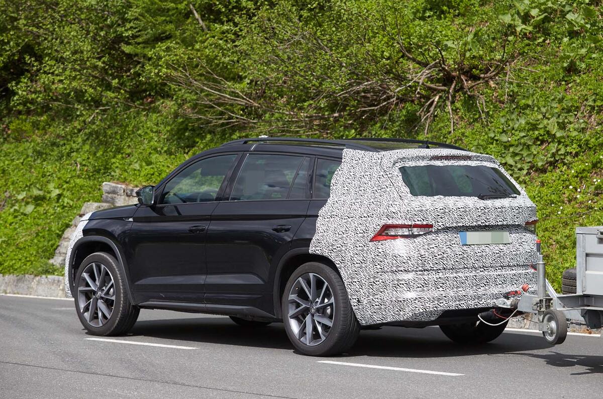 2020 Skoda Kodiaq spy shots