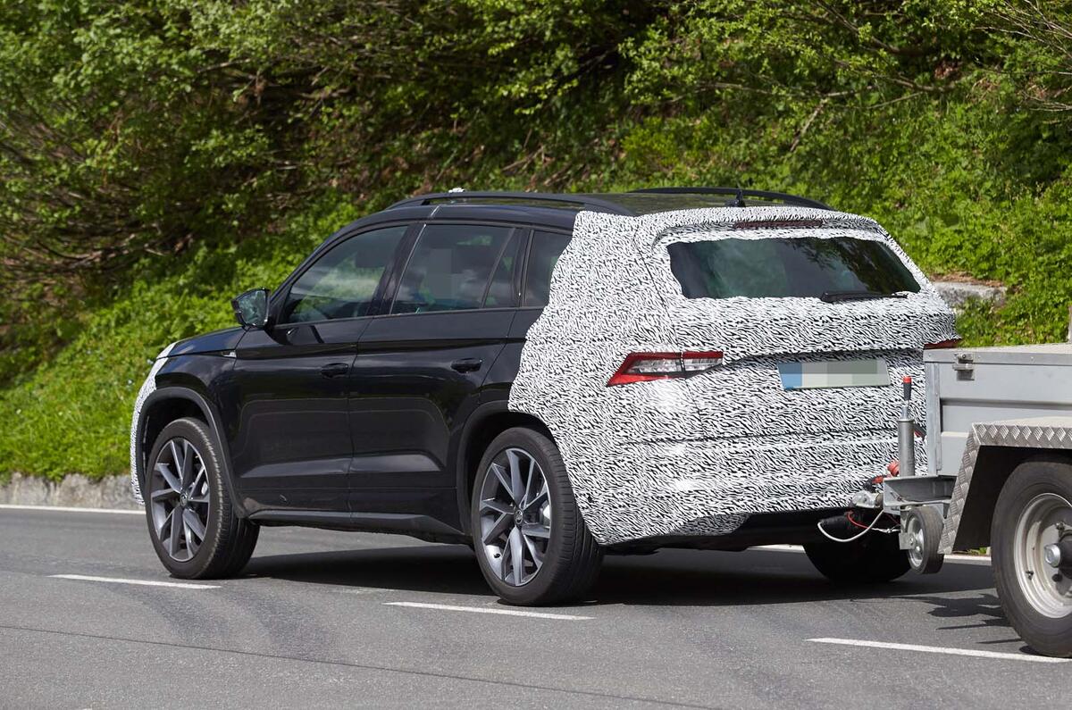 2020 Skoda Kodiaq spy shots