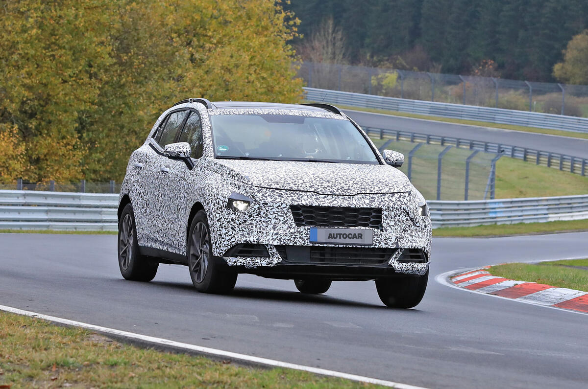 2022 Kia Sportage prototype 2022 Kia Sportage prototype