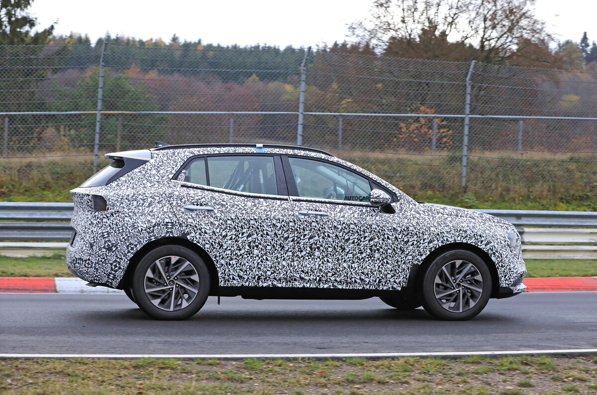 2022 Kia Sportage prototype 2022 Kia Sportage prototype