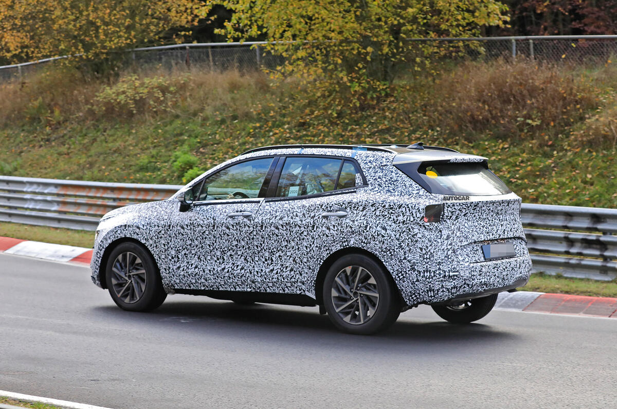 2022 Kia Sportage prototype 2022 Kia Sportage prototype