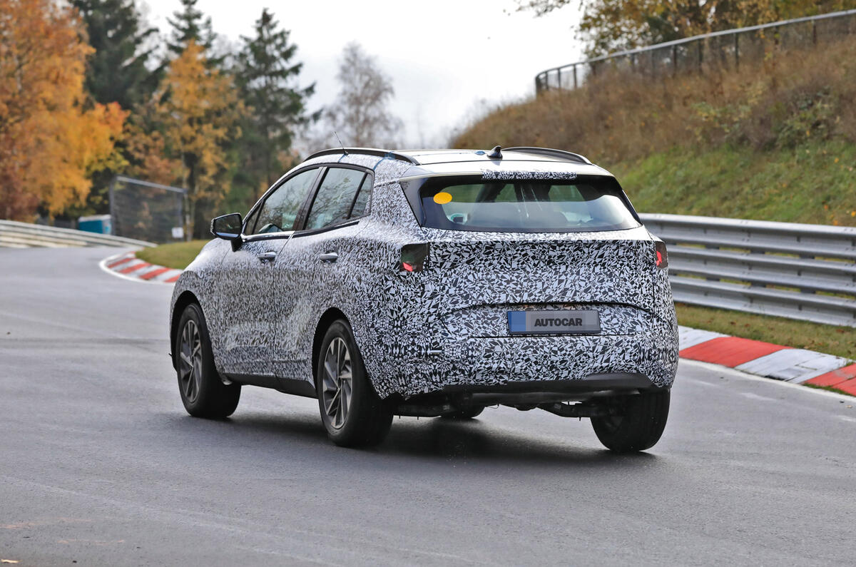 2022 Kia Sportage prototype 2022 Kia Sportage prototype