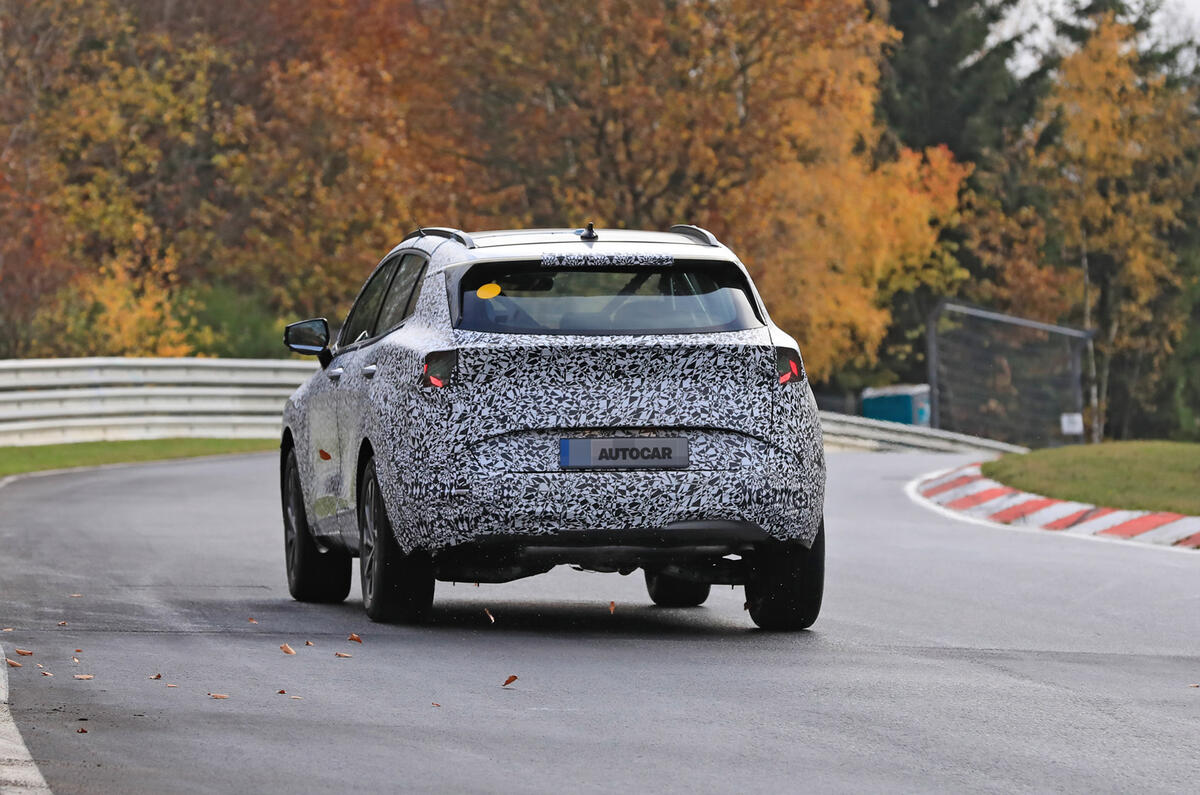 2022 Kia Sportage prototype 2022 Kia Sportage prototype