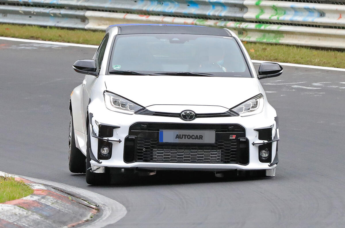 2020 Toyota GR Yaris modified prototype at the Nurburgring 2020 Toyota GR Yaris modified prototype at the Nurburgring