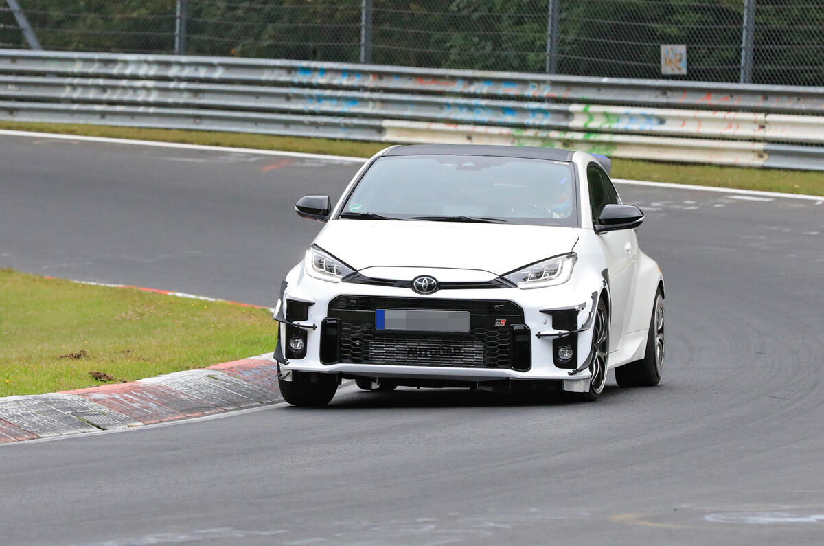 2020 Toyota GR Yaris modified prototype at the Nurburgring 2020 Toyota GR Yaris modified prototype at the Nurburgring