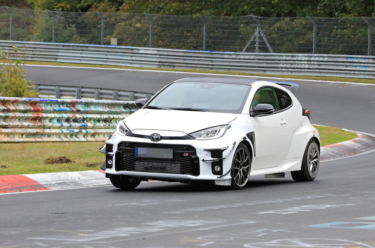 2020 Toyota GR Yaris modified prototype at the Nurburgring 2020 Toyota GR Yaris modified prototype at the Nurburgring
