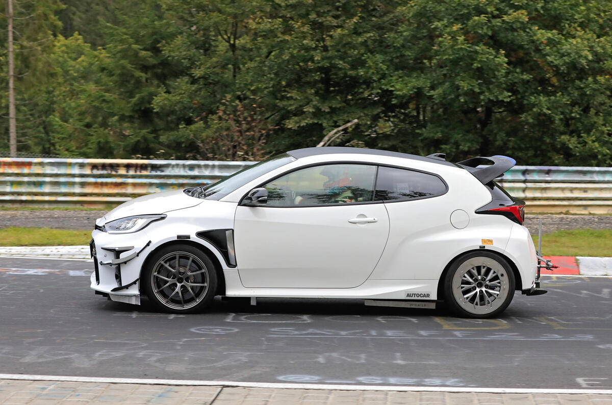 2020 Toyota GR Yaris modified prototype at the Nurburgring 2020 Toyota GR Yaris modified prototype at the Nurburgring