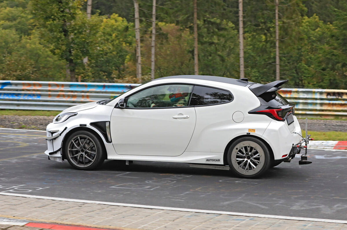 2020 Toyota GR Yaris modified prototype at the Nurburgring 2020 Toyota GR Yaris modified prototype at the Nurburgring