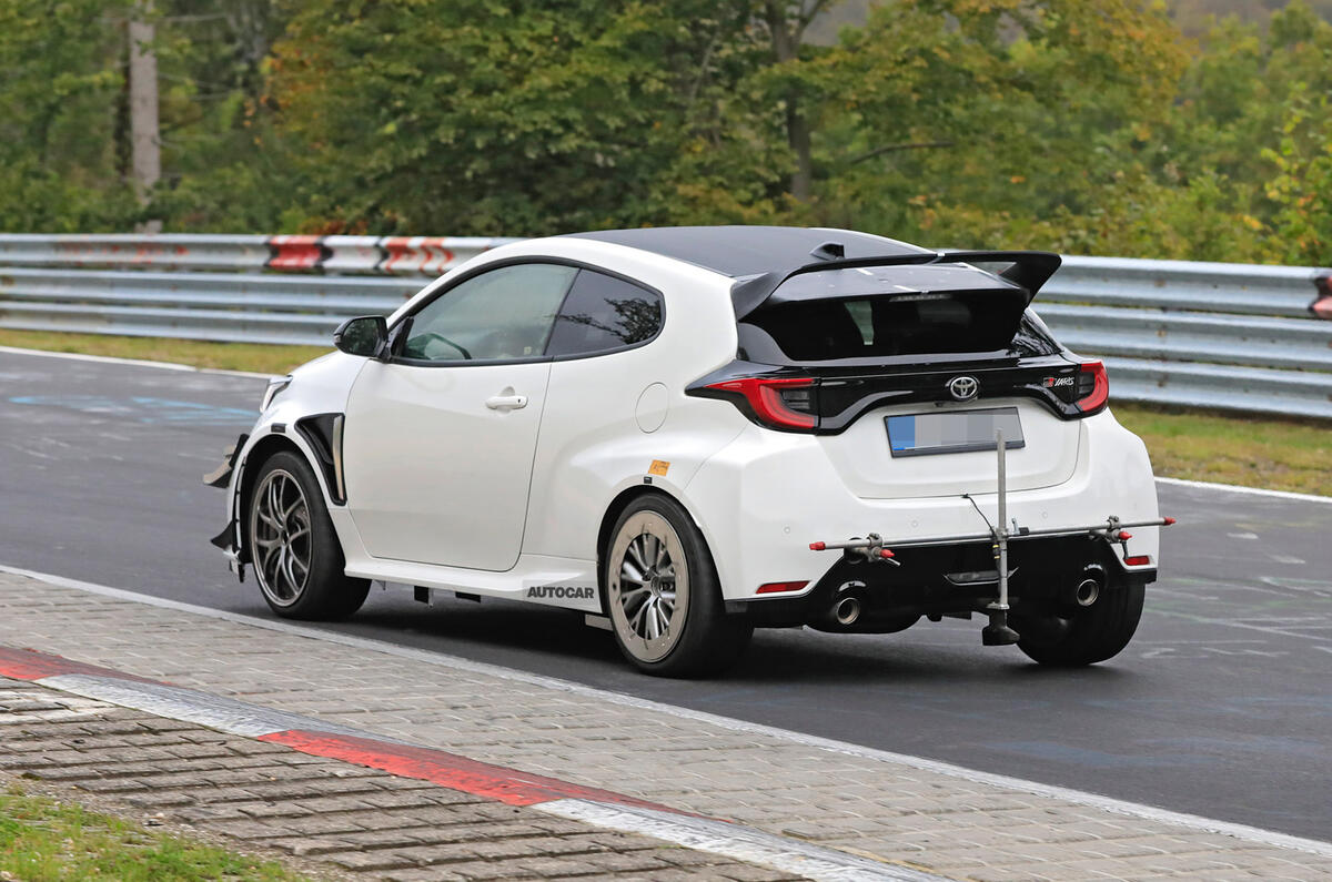2020 Toyota GR Yaris modified prototype at the Nurburgring 2020 Toyota GR Yaris modified prototype at the Nurburgring