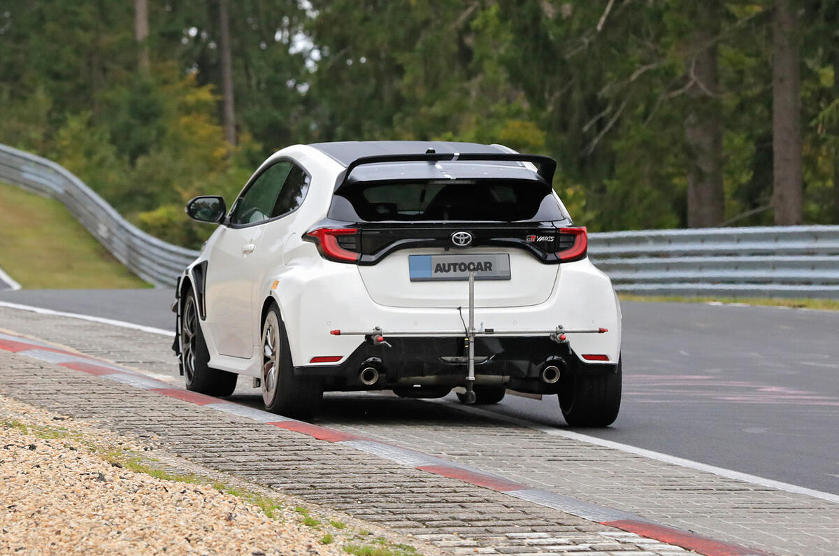 2020 Toyota GR Yaris modified prototype at the Nurburgring 2020 Toyota GR Yaris modified prototype at the Nurburgring