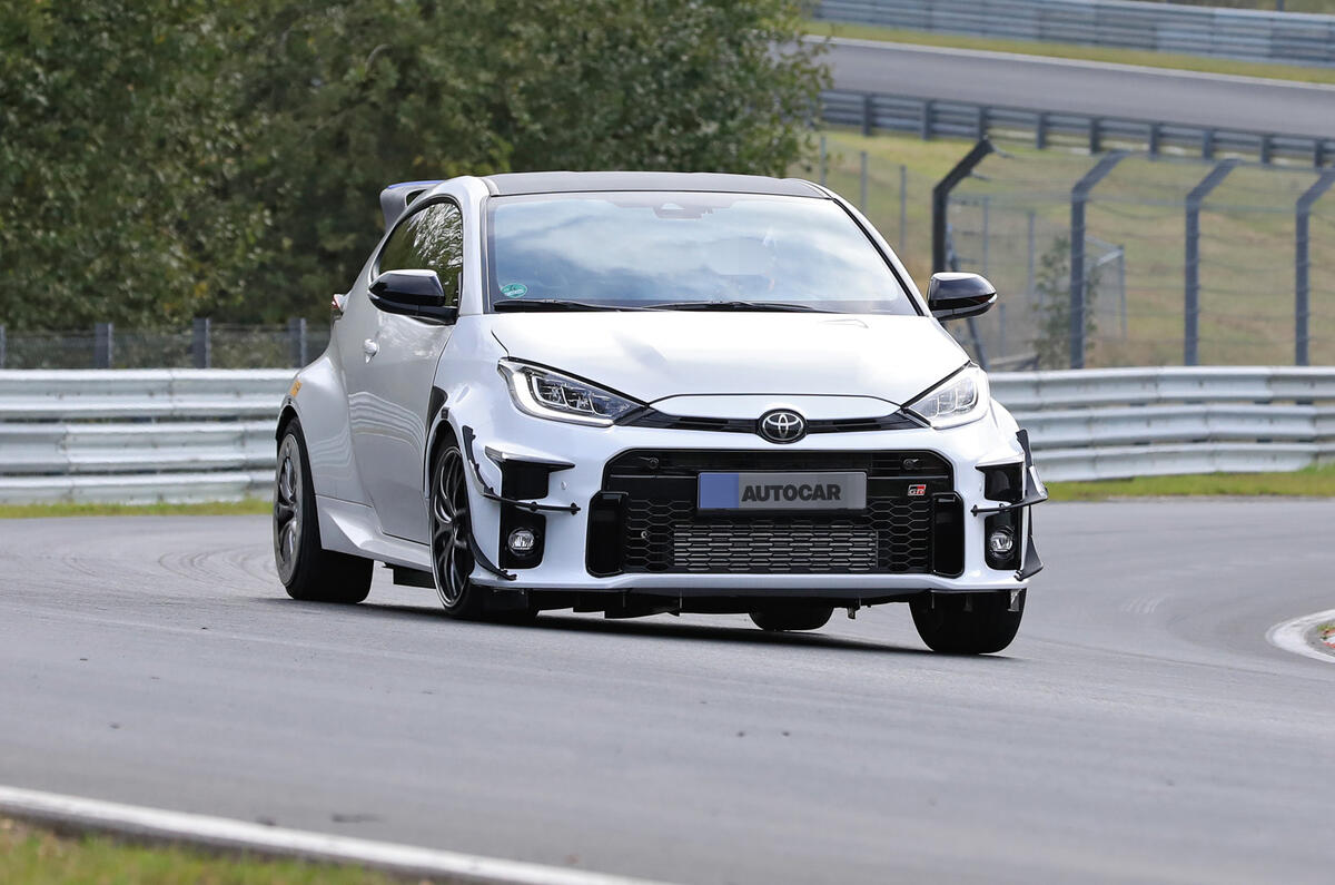 2020 Toyota GR Yaris modified prototype at the Nurburgring 2020 Toyota GR Yaris modified prototype at the Nurburgring