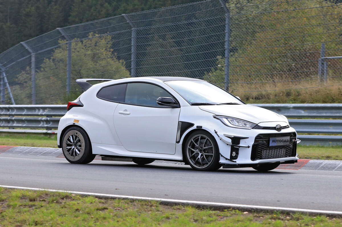 2020 Toyota GR Yaris modified prototype at the Nurburgring 2020 Toyota GR Yaris modified prototype at the Nurburgring