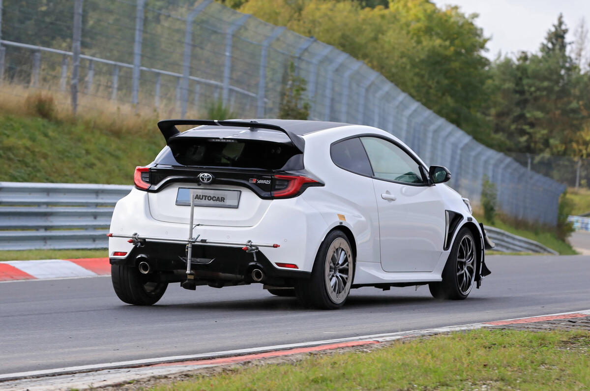 2020 Toyota GR Yaris modified prototype at the Nurburgring 2020 Toyota GR Yaris modified prototype at the Nurburgring