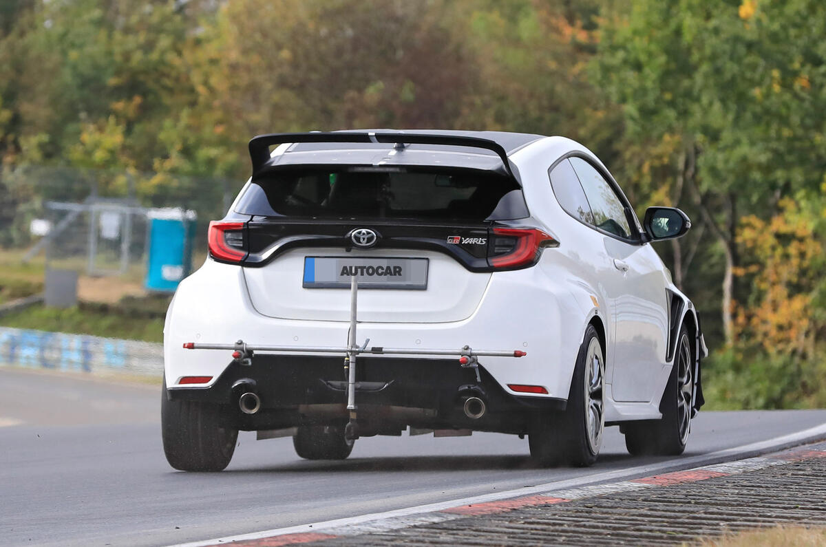 2020 Toyota GR Yaris modified prototype at the Nurburgring 2020 Toyota GR Yaris modified prototype at the Nurburgring