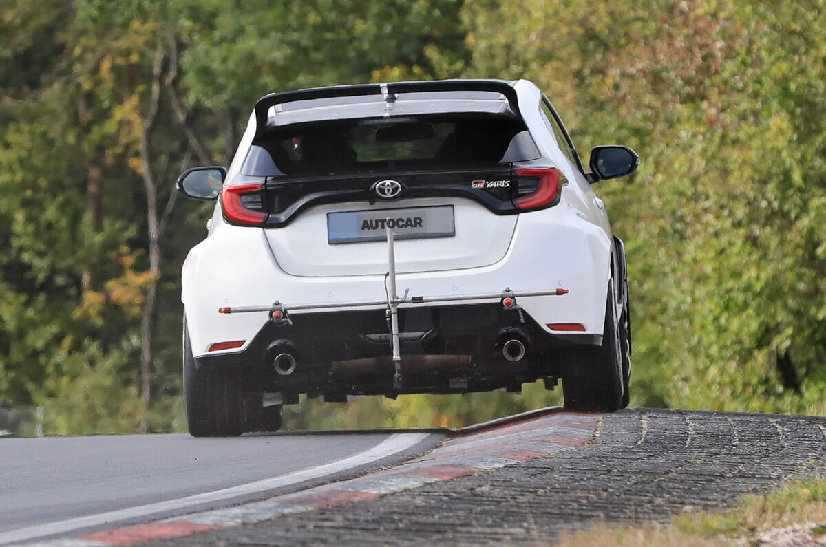 2020 Toyota GR Yaris modified prototype at the Nurburgring 2020 Toyota GR Yaris modified prototype at the Nurburgring
