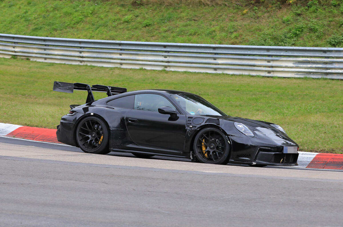 2020 Porsche 911 GT3 RS at the Nurburgring