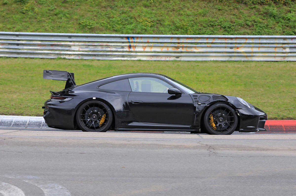 2020 Porsche 911 GT3 RS at the Nurburgring
