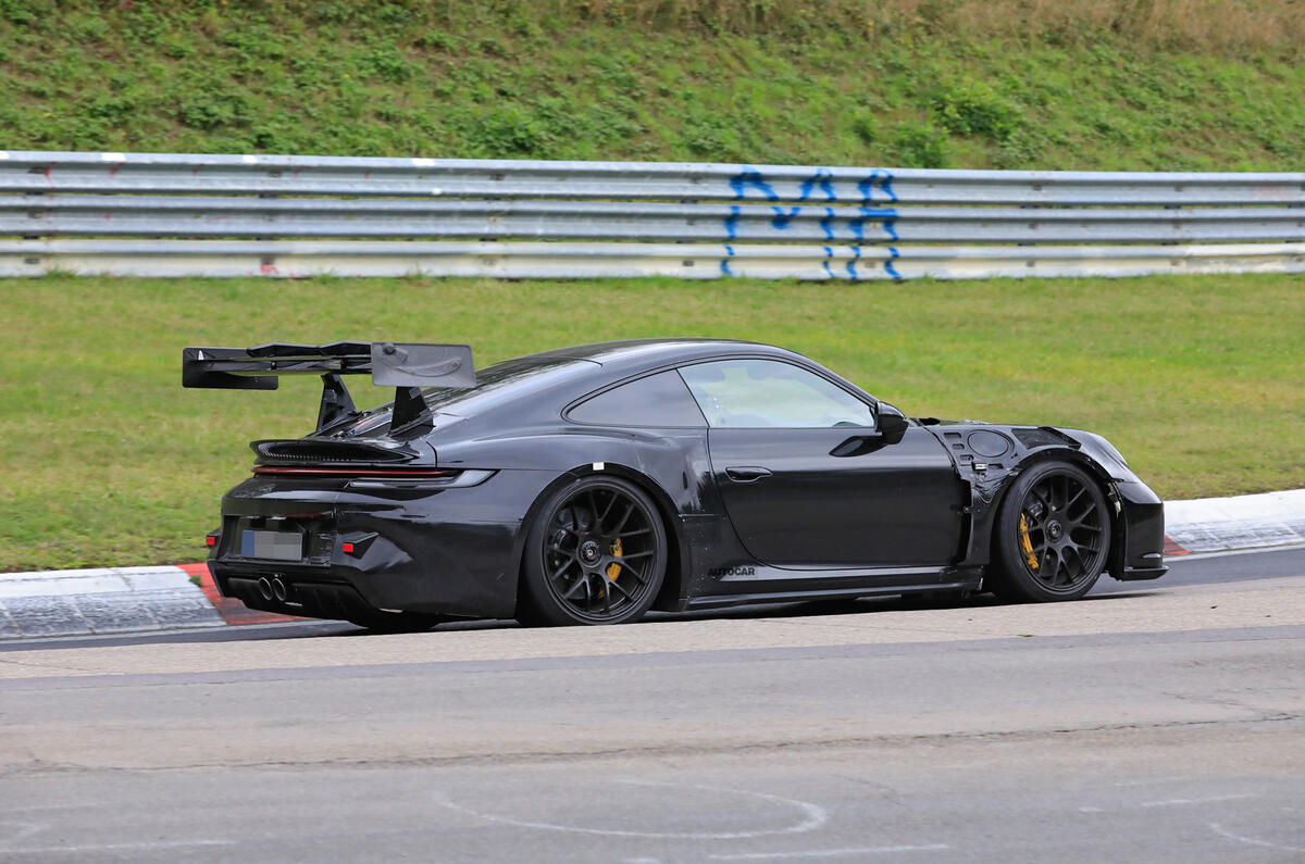 2020 Porsche 911 GT3 RS at the Nurburgring