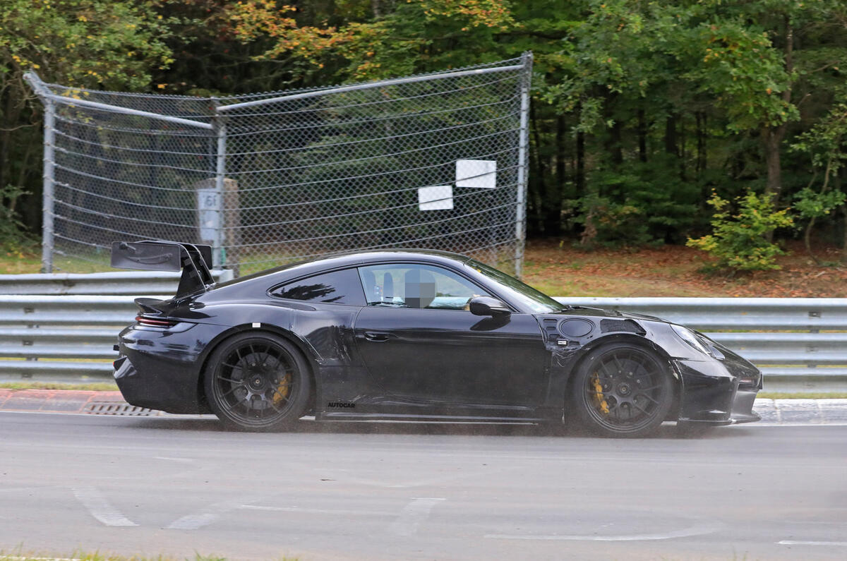 2020 Porsche 911 GT3 RS at the Nurburgring