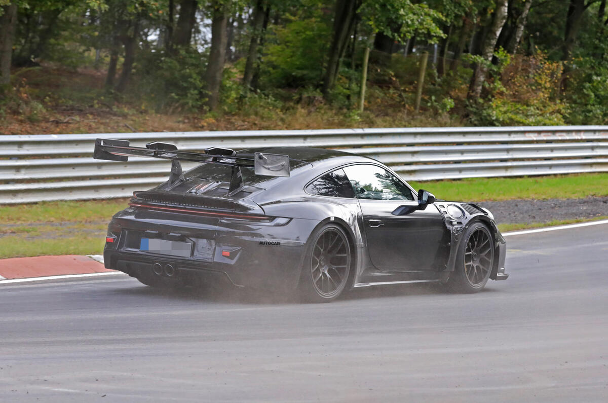 2020 Porsche 911 GT3 RS at the Nurburgring