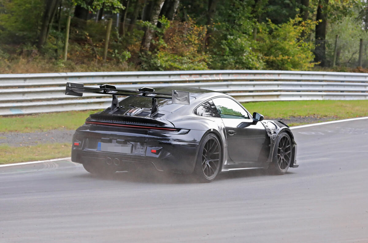 2020 Porsche 911 GT3 RS at the Nurburgring