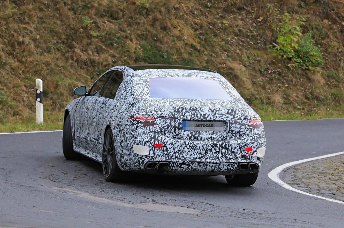 2020 Mercedes-AMG S63 prototype 2020 Mercedes-AMG S63 prototype