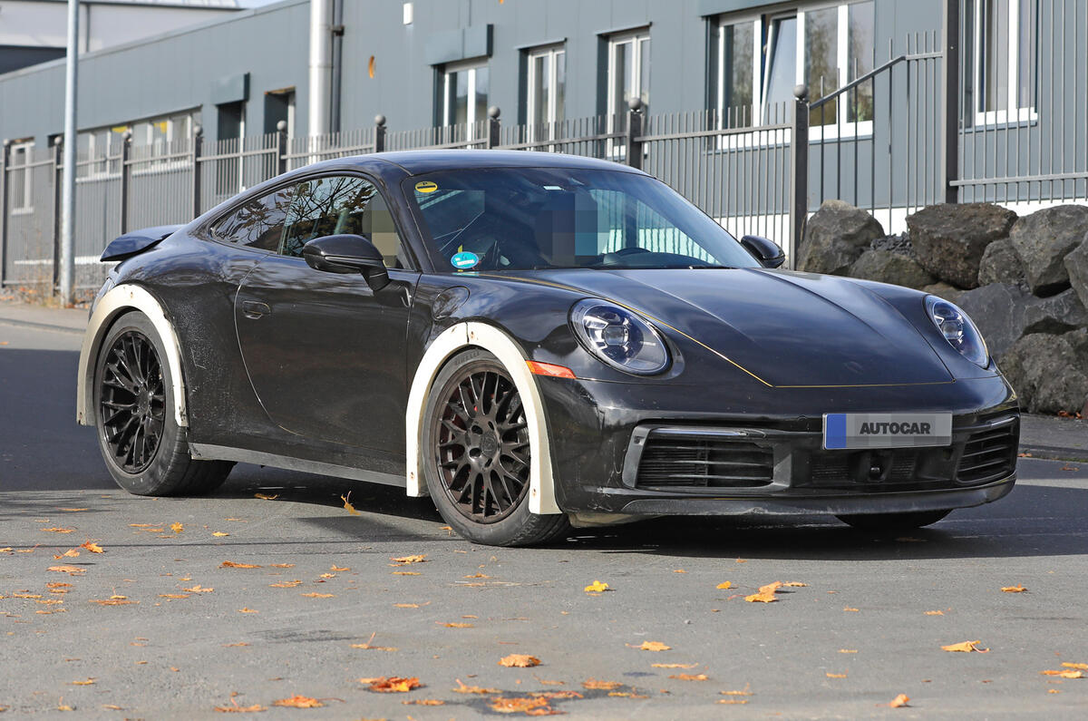 2020 Porsche 911 raised prototype at Nurburgring 2020 Porsche 911 raised prototype at Nurburgring