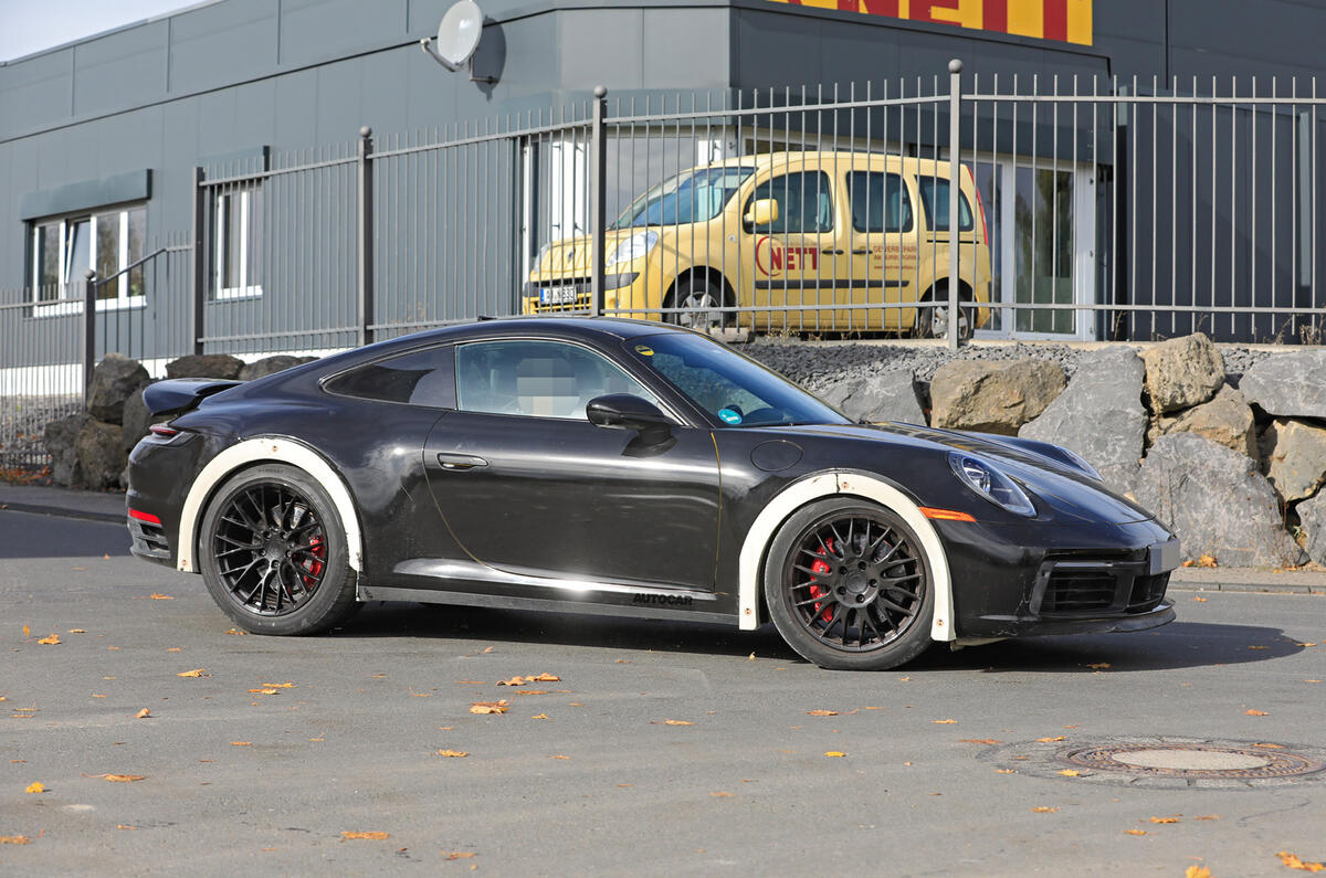 2020 Porsche 911 raised prototype at Nurburgring 2020 Porsche 911 raised prototype at Nurburgring