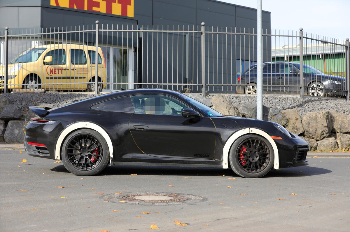 2020 Porsche 911 raised prototype at Nurburgring 2020 Porsche 911 raised prototype at Nurburgring