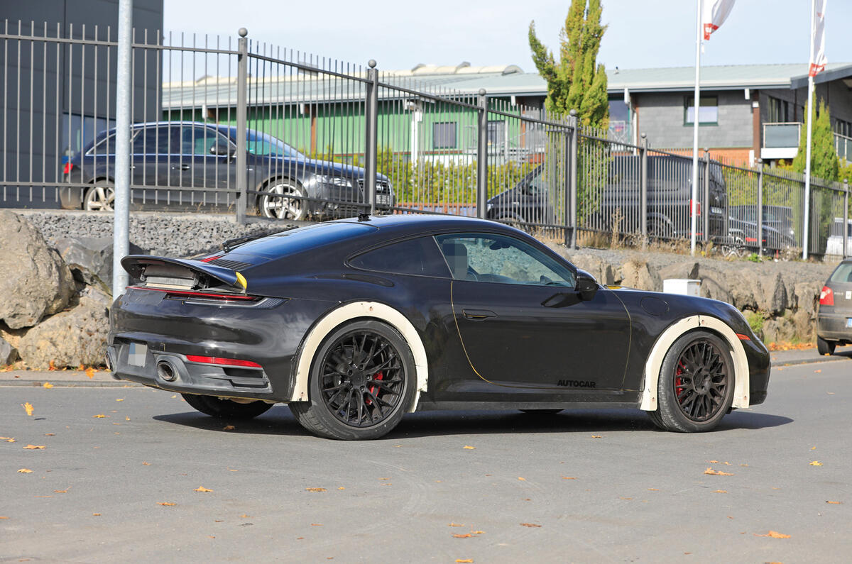 2020 Porsche 911 raised prototype at Nurburgring 2020 Porsche 911 raised prototype at Nurburgring