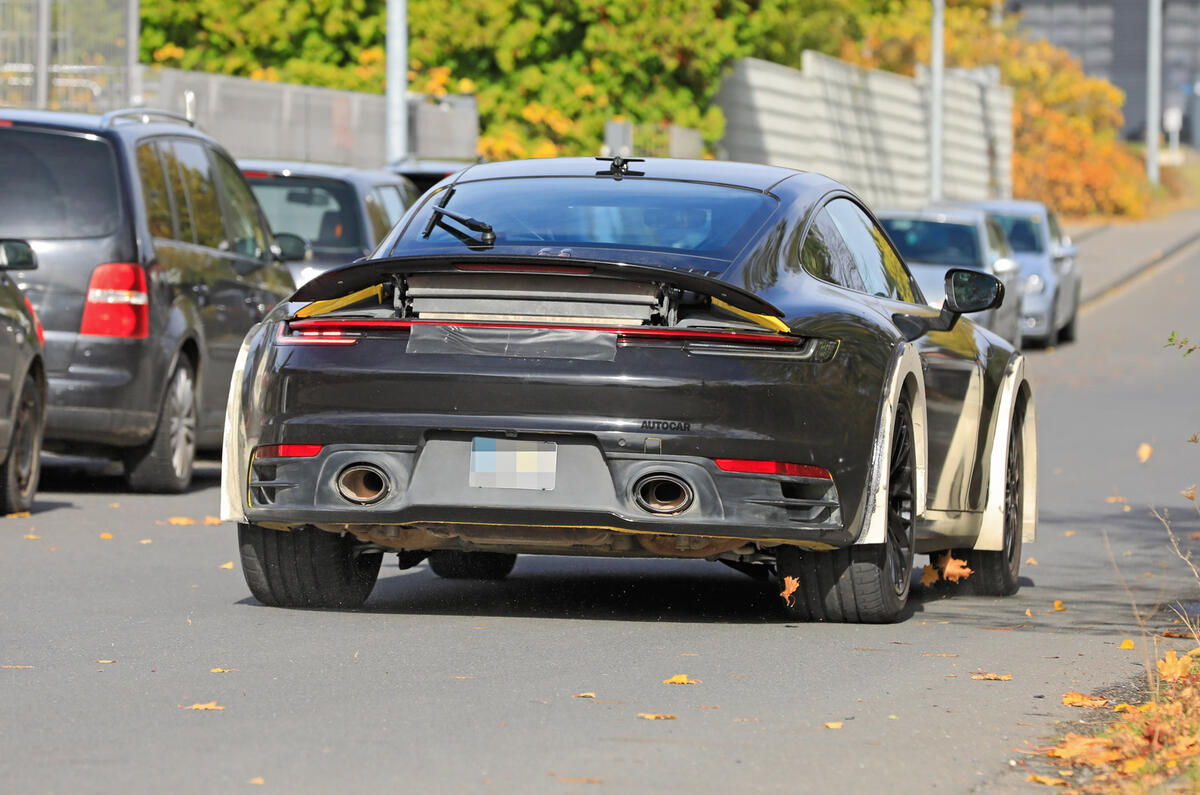 2020 Porsche 911 raised prototype at Nurburgring 2020 Porsche 911 raised prototype at Nurburgring