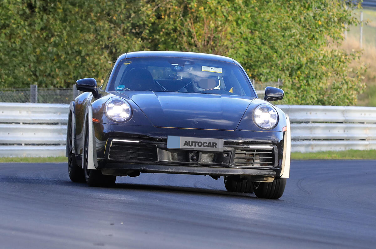 2020 Porsche 911 raised prototype at Nurburgring 2020 Porsche 911 raised prototype at Nurburgring