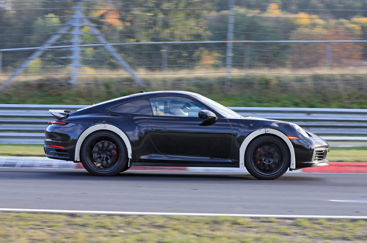 2020 Porsche 911 raised prototype at Nurburgring 2020 Porsche 911 raised prototype at Nurburgring
