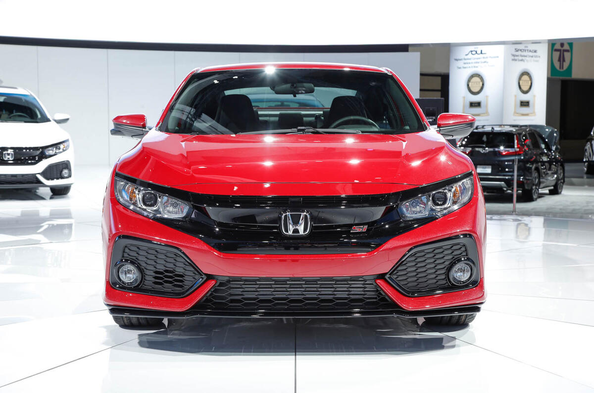 Honda Civic Si prototype previews US performance model