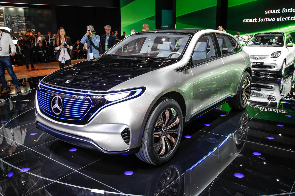 Mercedes Generation EQ concept revealed at Paris motor show