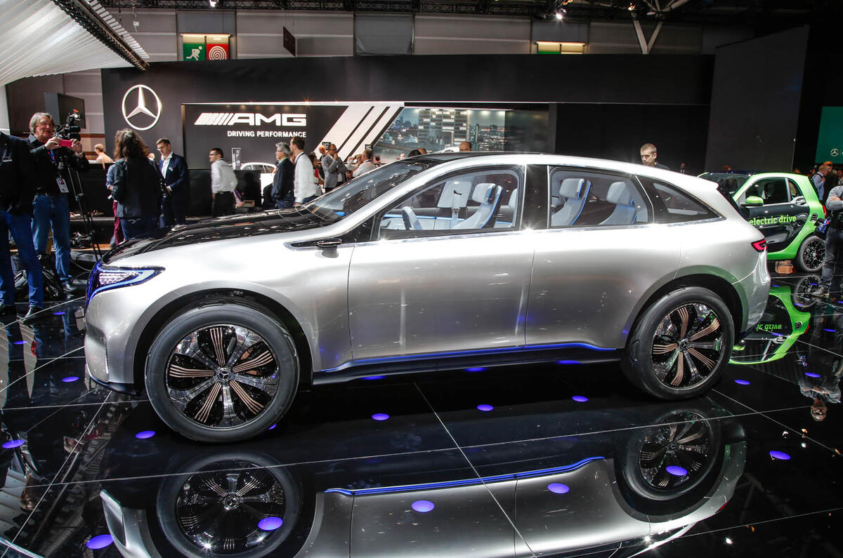 Mercedes Generation EQ concept revealed at Paris motor show
