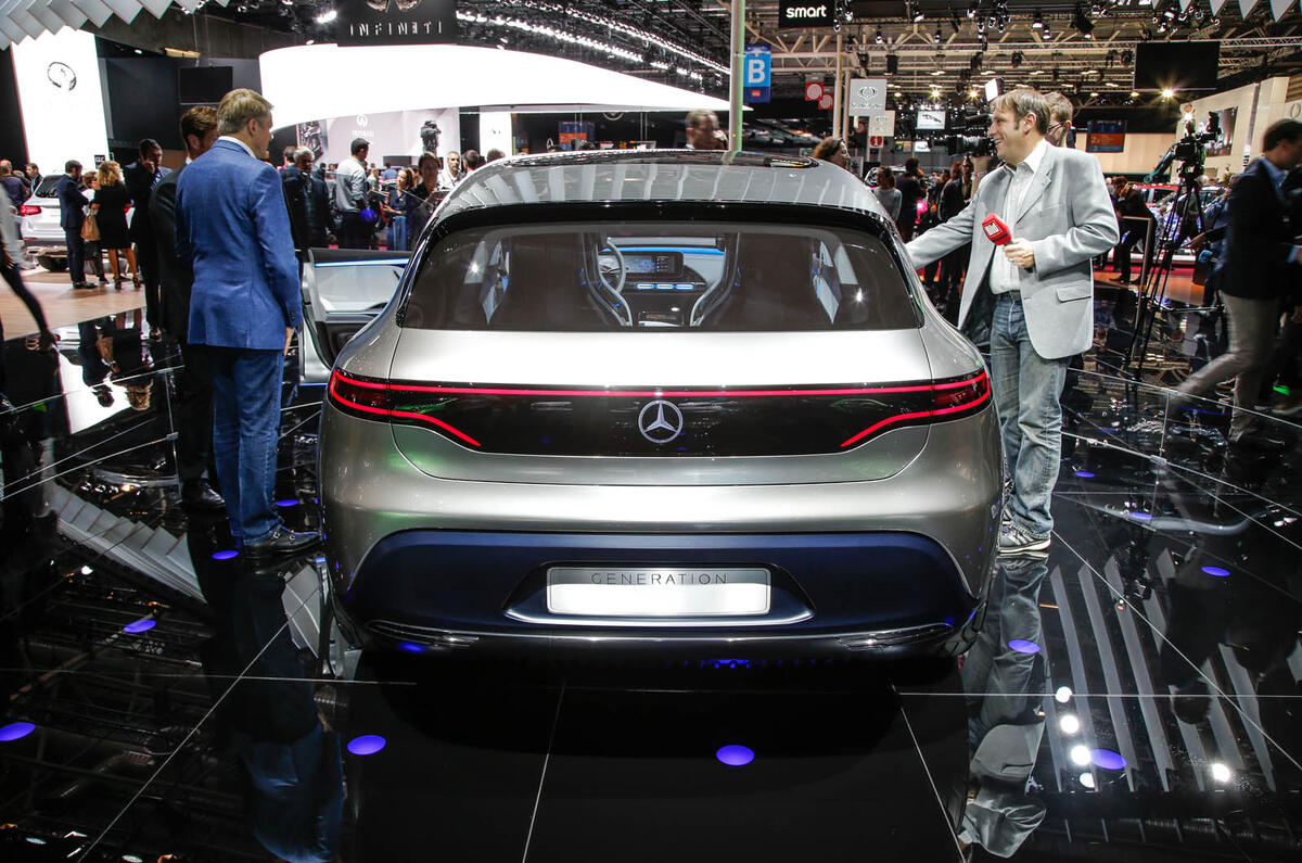 Mercedes Generation EQ concept revealed at Paris motor show