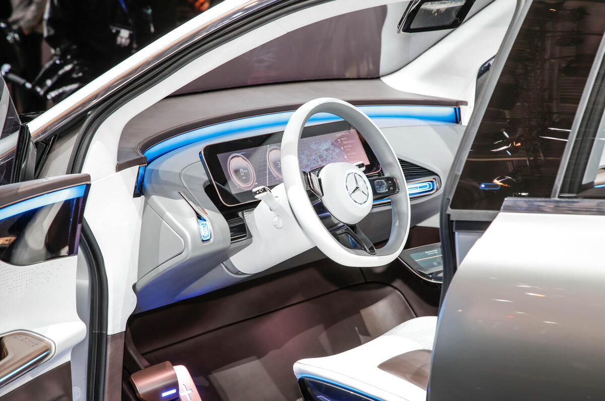 Mercedes Generation EQ concept revealed at Paris motor show