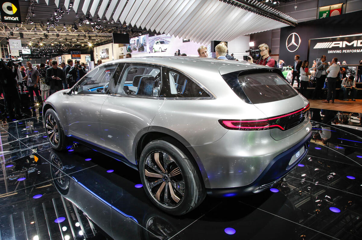 Mercedes Generation EQ concept revealed at Paris motor show