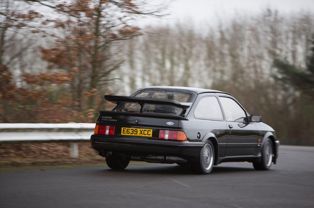 Autosport International preview - driving the Ford Sierra Cosworth RS500
