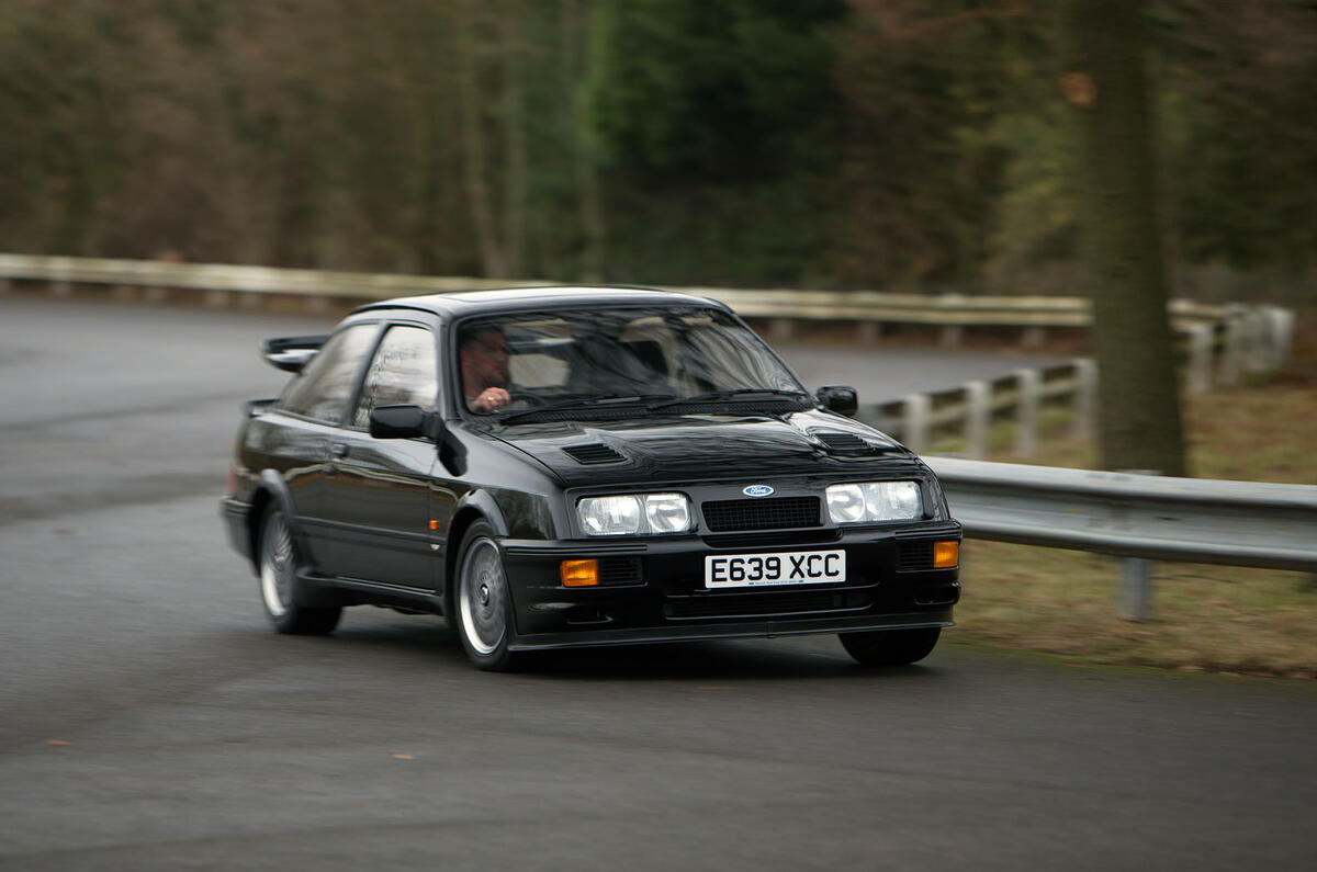 Autosport International preview - driving the Ford Sierra Cosworth RS500