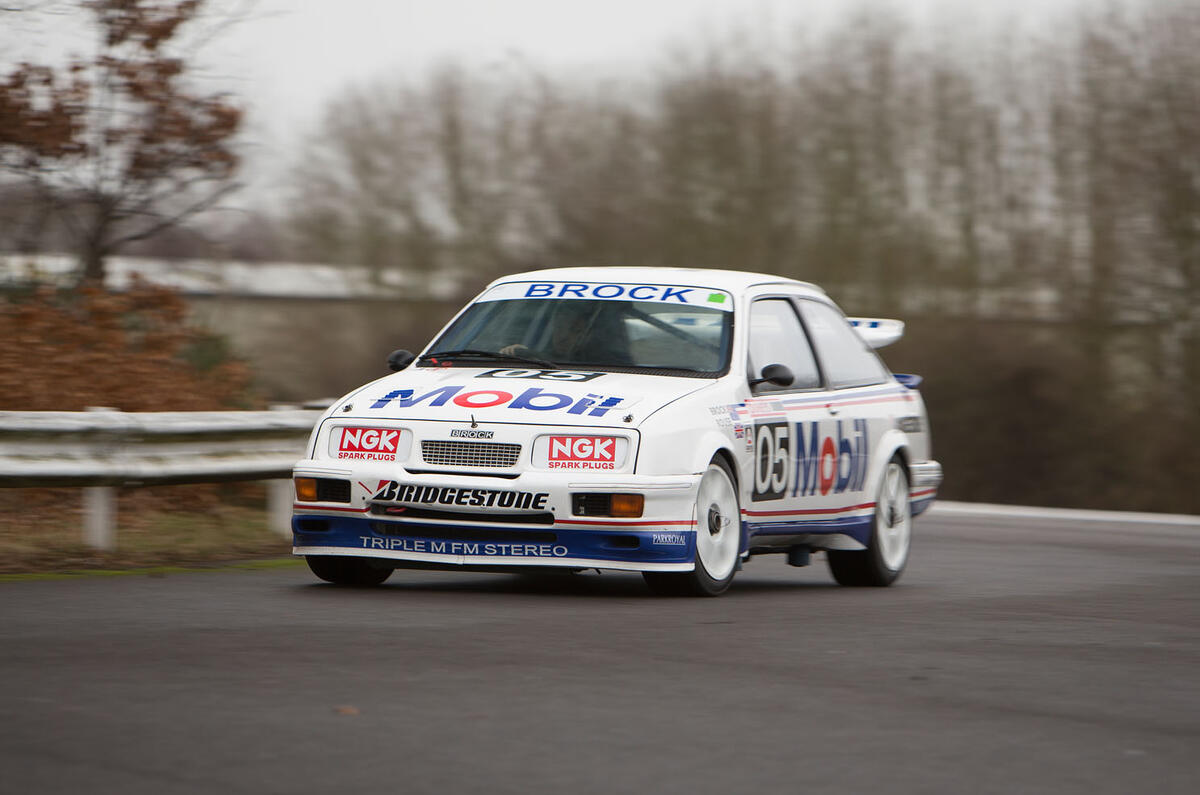 Autosport International preview - driving the Ford Sierra Cosworth RS500