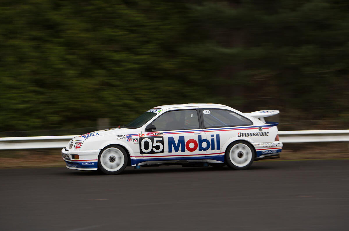 Autosport International preview - driving the Ford Sierra Cosworth RS500