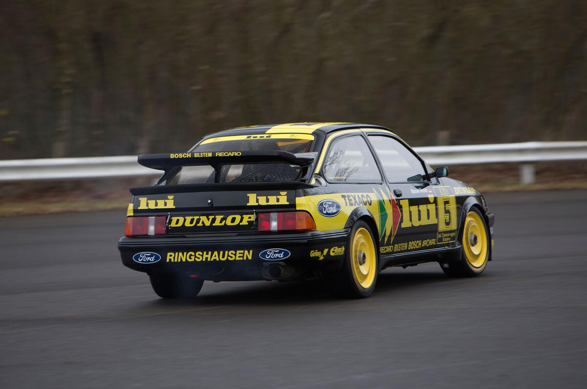 Autosport International preview - driving the Ford Sierra Cosworth RS500