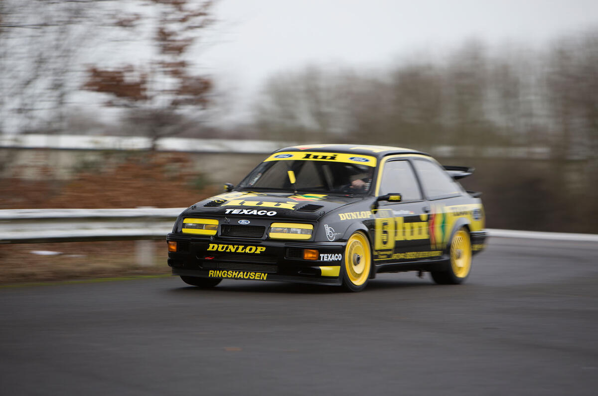 Autosport International preview - driving the Ford Sierra Cosworth RS500