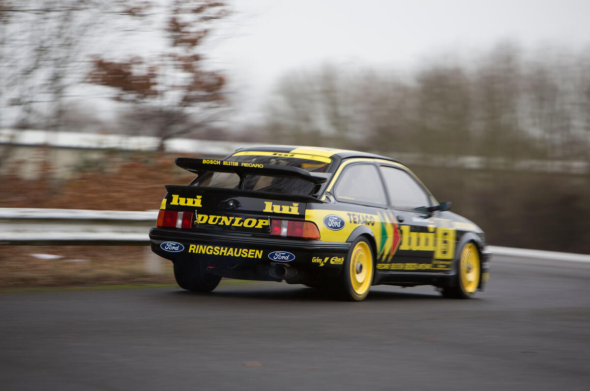 Autosport International preview - driving the Ford Sierra Cosworth RS500