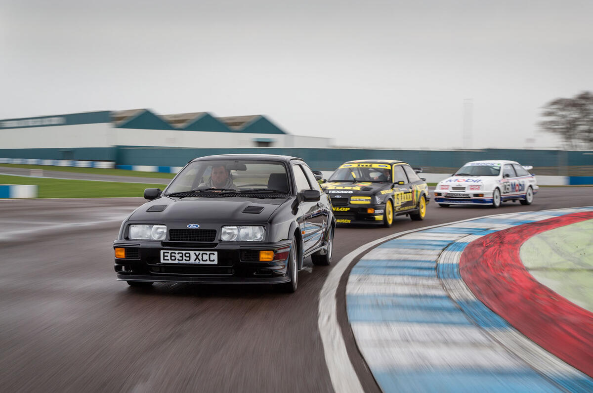 Autosport International preview - driving the Ford Sierra Cosworth RS500