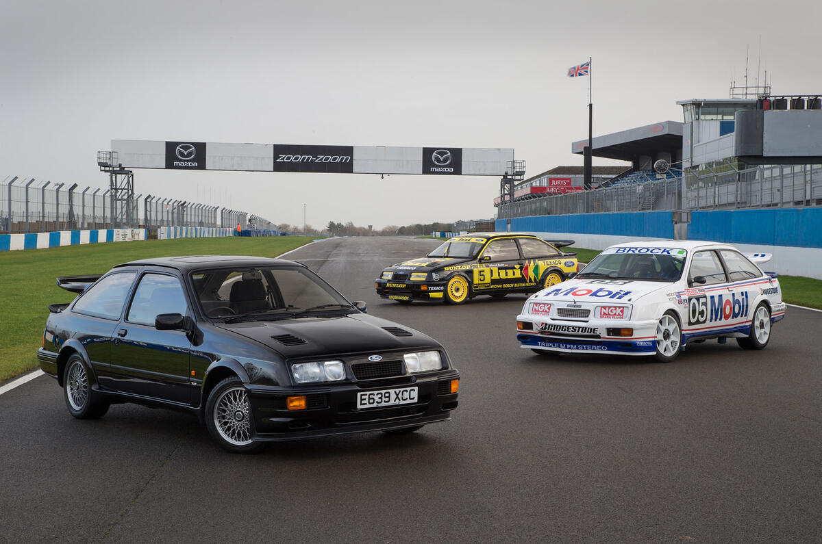 Autosport International preview - driving the Ford Sierra Cosworth RS500