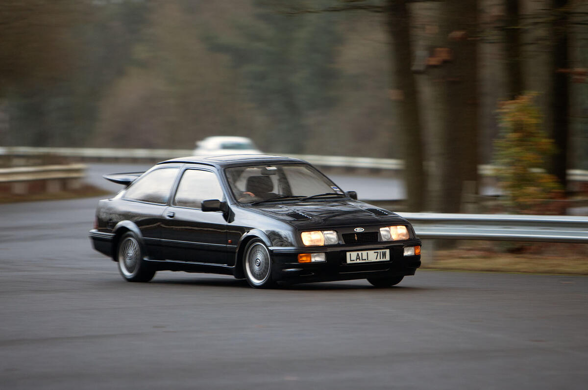 Autosport International preview - driving the Ford Sierra Cosworth RS500