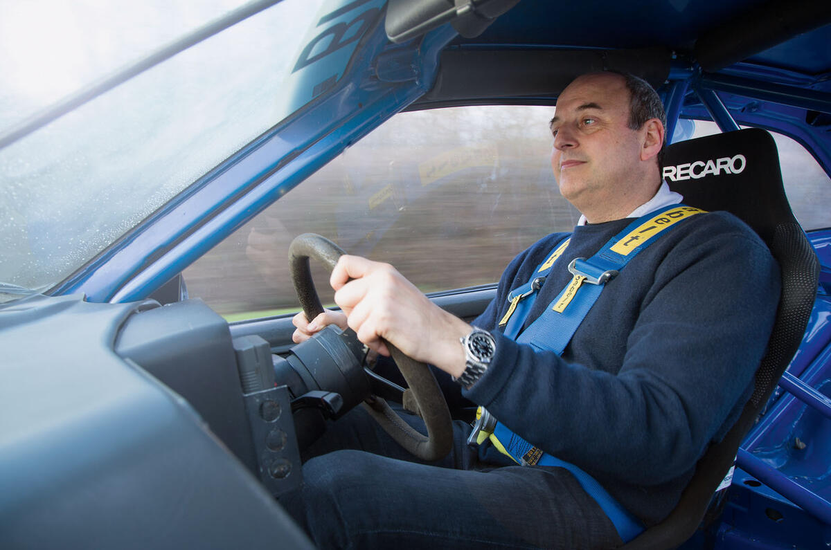 Autosport International preview - driving the Ford Sierra Cosworth RS500